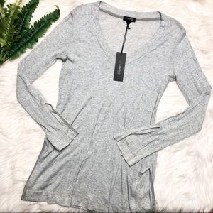 Splendid Luxe Ribbed Shirt